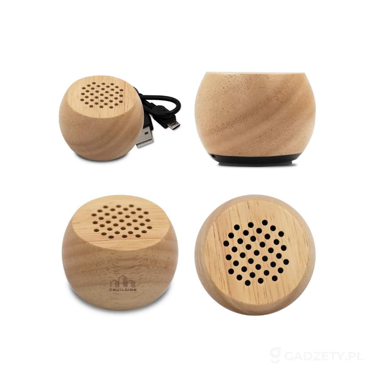 AXP-V0196-wariant-watermark Drewniany głośnik bezprzewodowy 3W | Mae – zdjęcia produktu