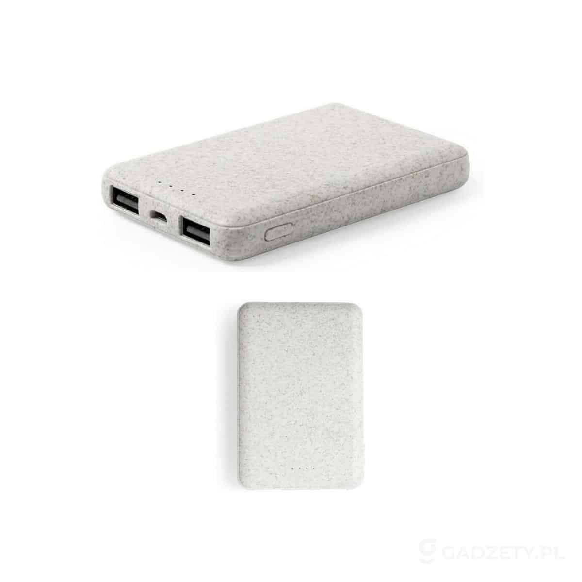 AXP-V0374-wariant-watermark Power bank 5000 mAh ze słomy pszenicznej – zdjęcia produktu