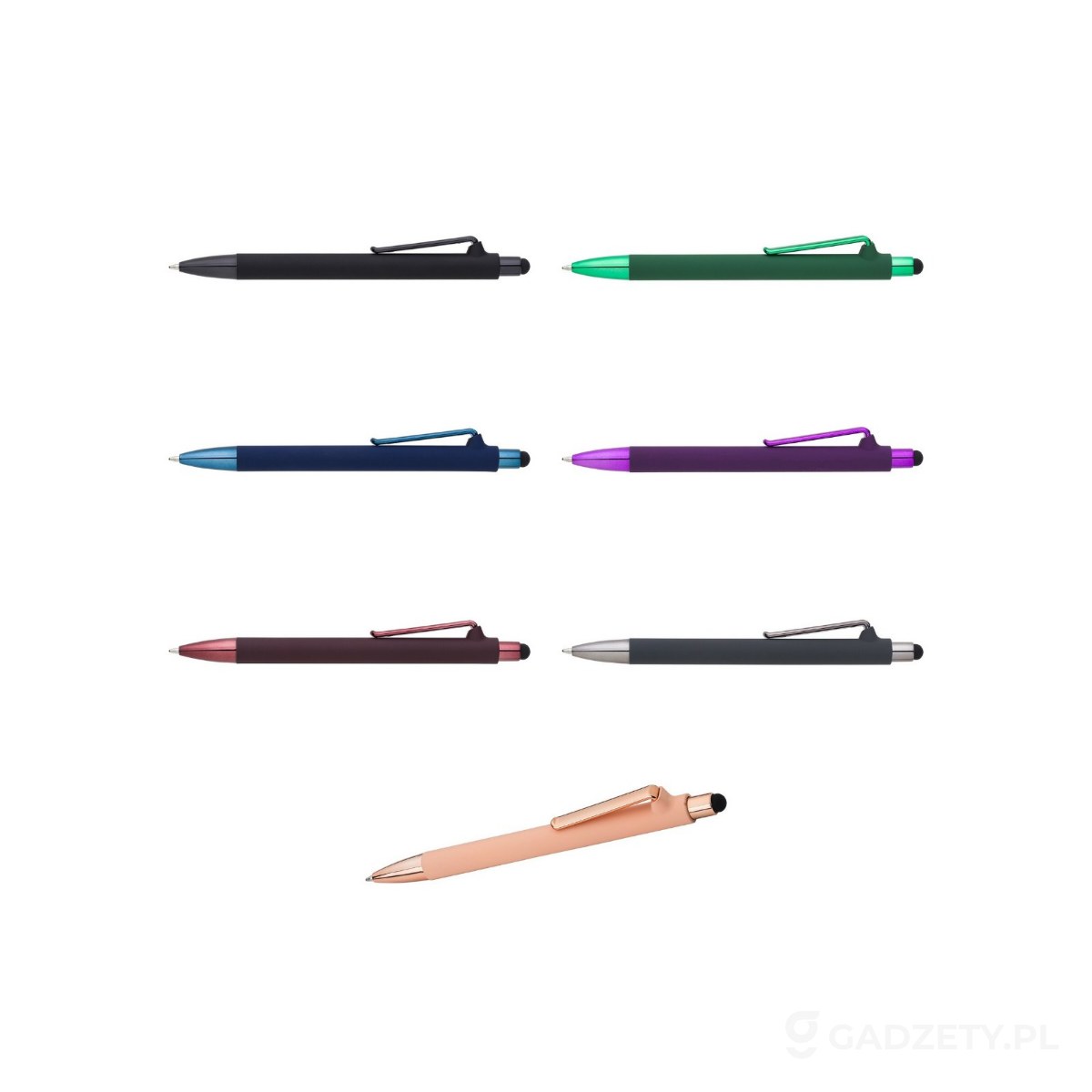 AXP-V1565-kolorow-watermark Długopis, touch pen – dostępne kolory