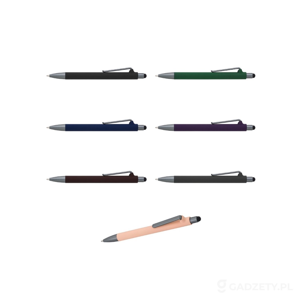 AXP-V1566-kolorow-watermark Długopis, touch pen – dostępne kolory