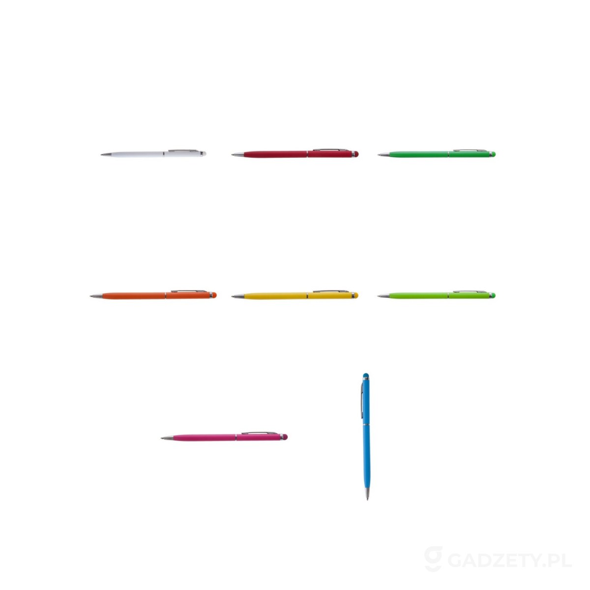 AXP-V1637-kolorow-watermark Długopis, touch pen | Dennis – dostępne kolory