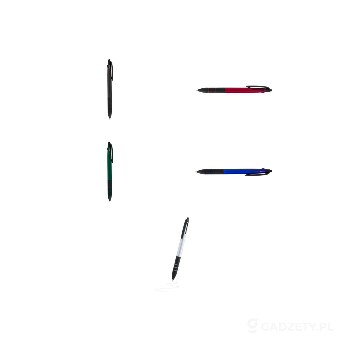 AXP-V1785-kolorow-watermark Długopis, touch pen, wielokolorowy wkład – dostępne kolory