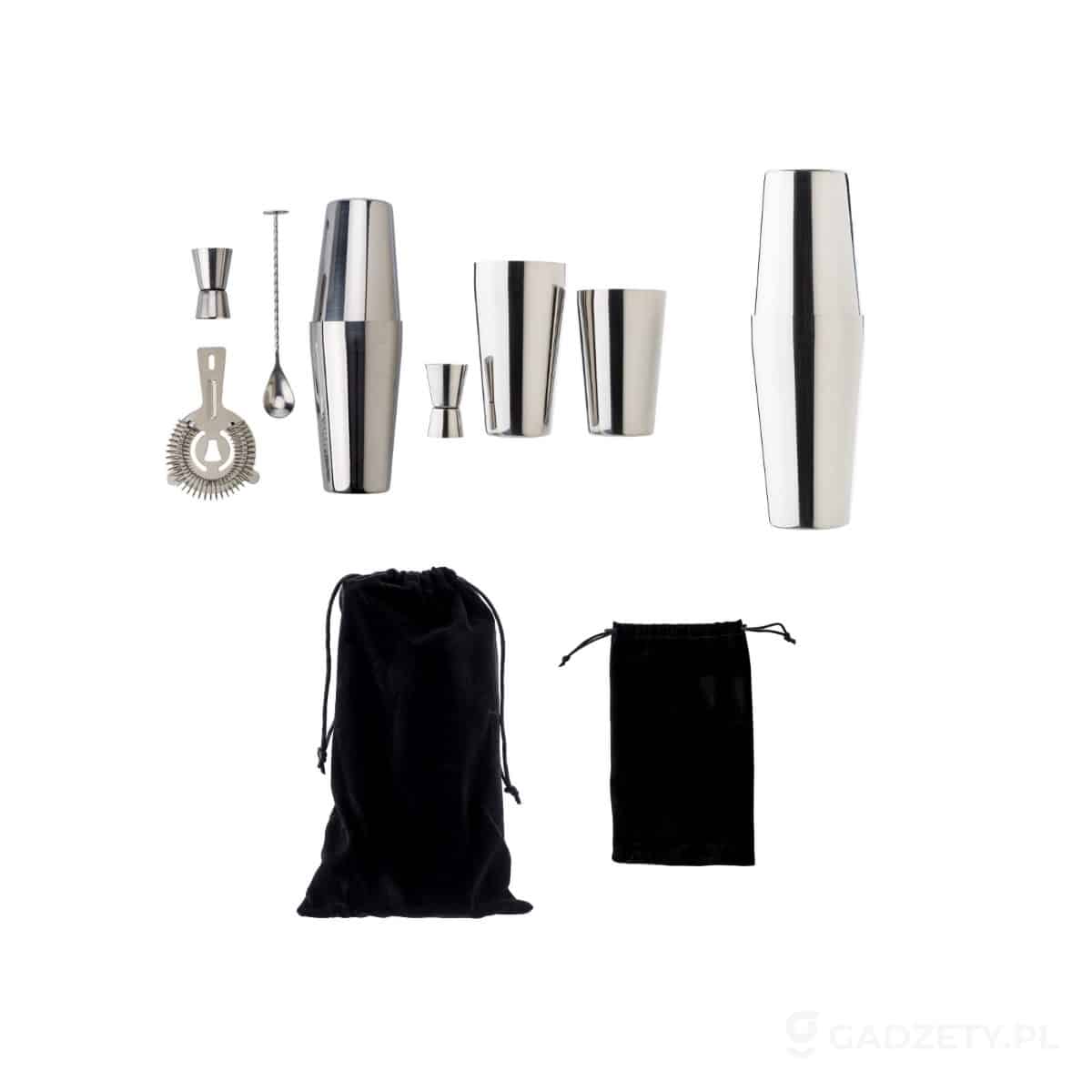 AXP-V1818-wariant-watermark Zestaw do koktajli, shaker, 4 el. – zdjęcia produktu