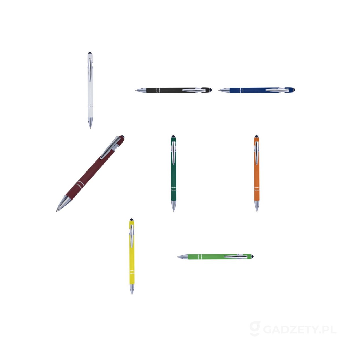 AXP-V1917-kolorow-watermark Długopis, touch pen – dostępne kolory