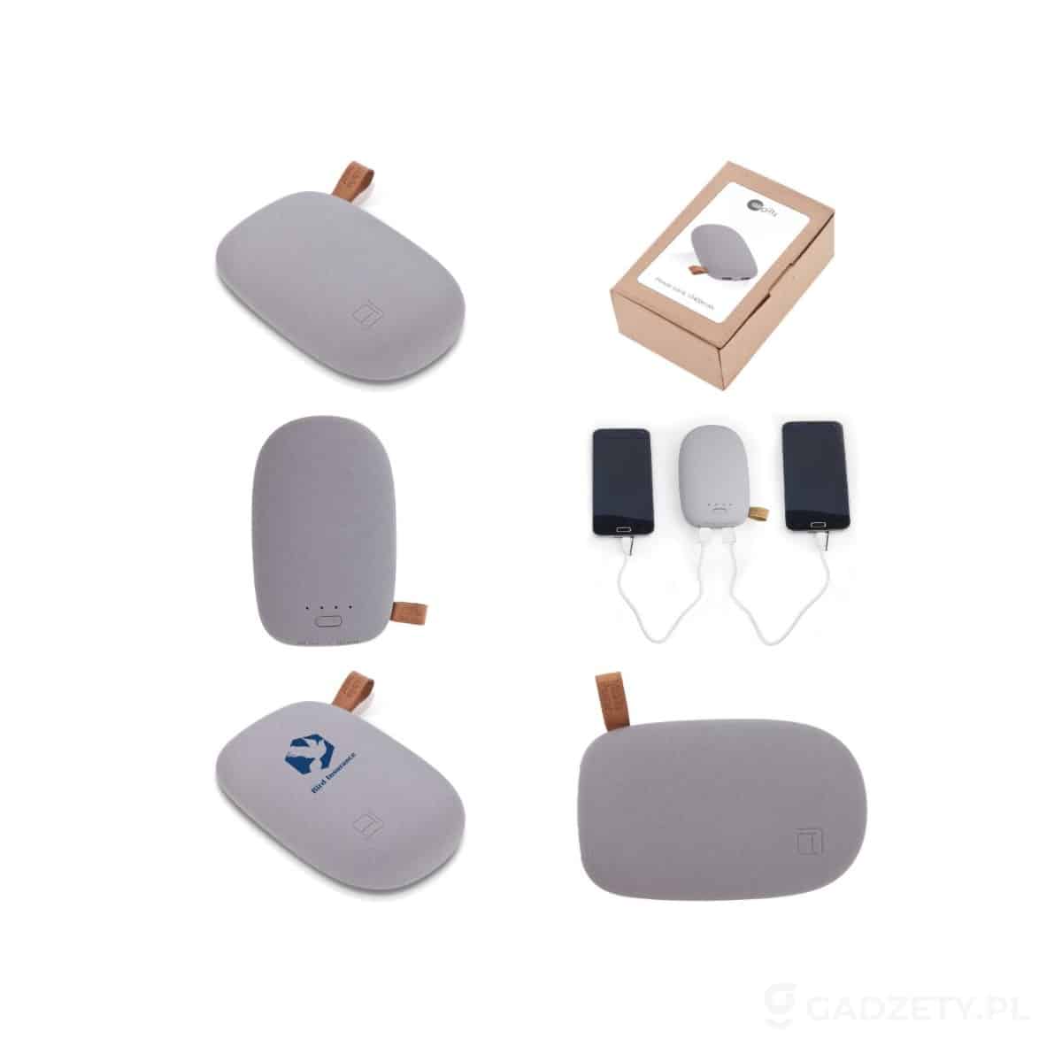 Power bank 10400 mAh Air Gifts "kamień" | Carol – zdjęcia produktu