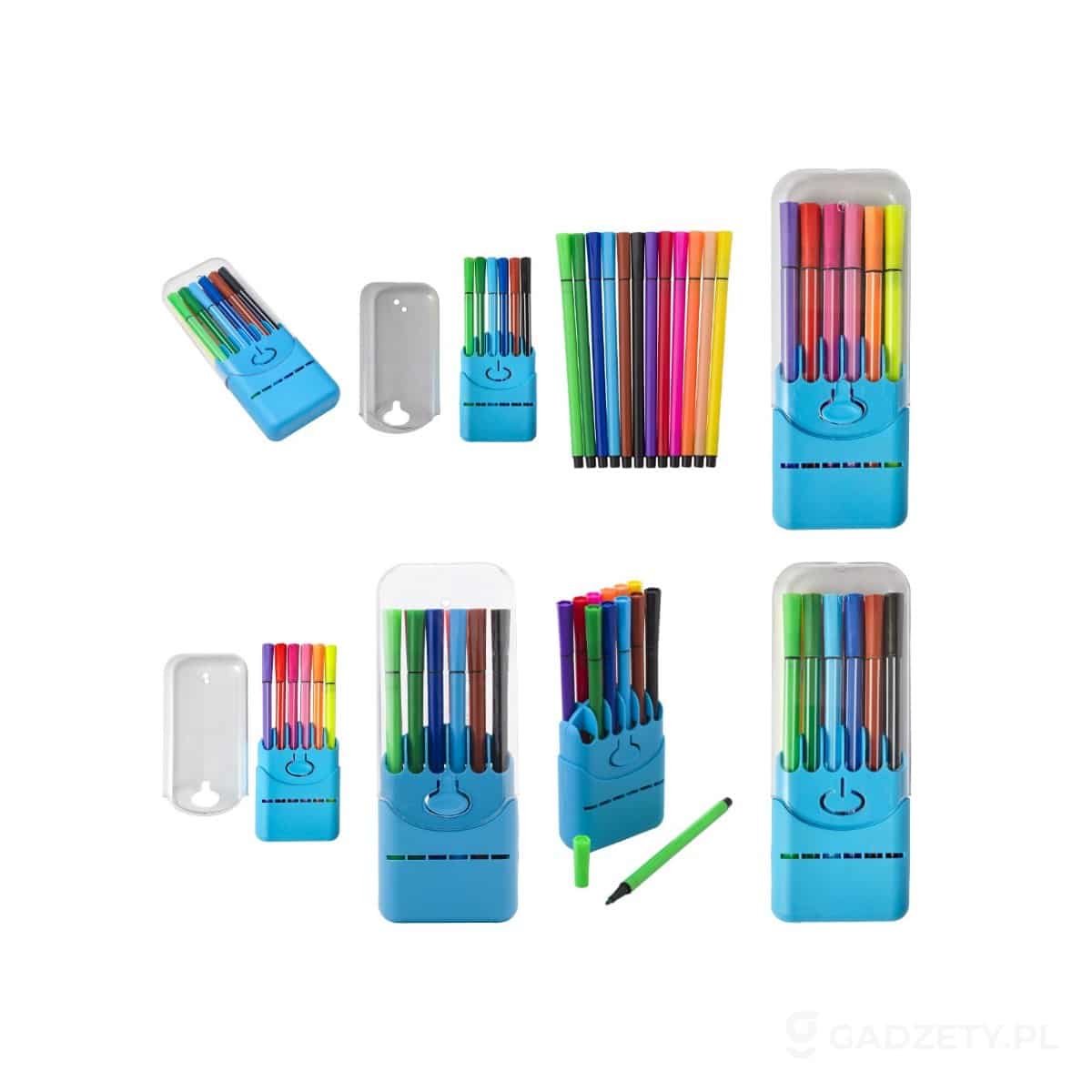 AXP-V7843-wariant-watermark Zestaw 12 flamastrów – zdjęcia produktu