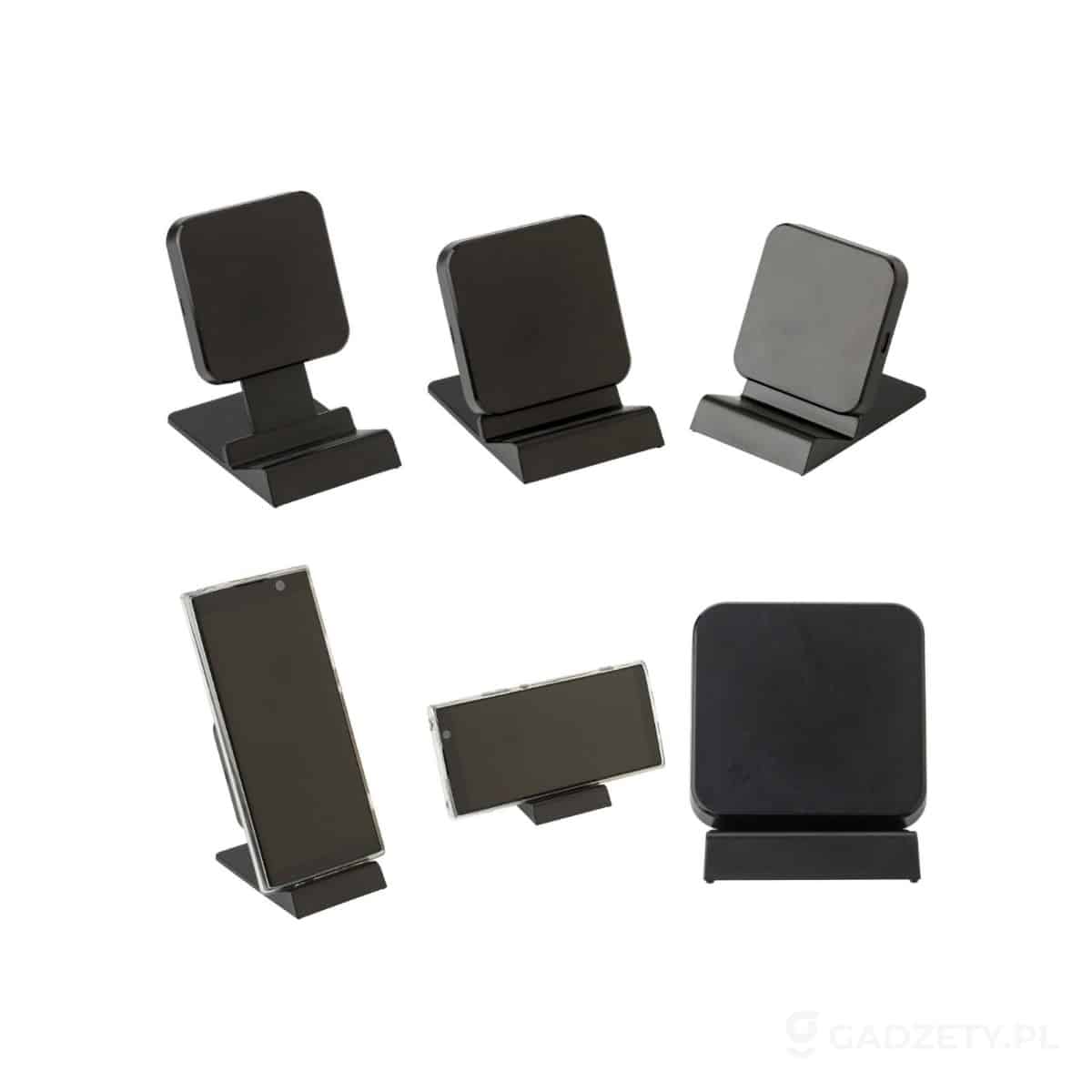 AXP-V8301-wariant-watermark Ładowarka bezprzewodowa 5W-10W, stojak na telefon – zdjęcia produktu
