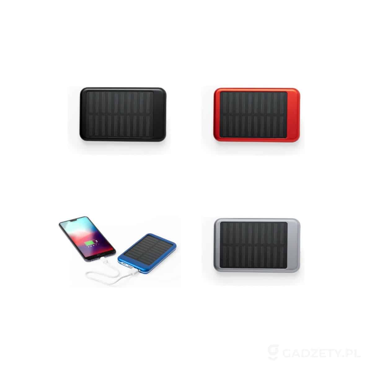 AXP-V8387-kolorow-watermark Power bank 4000 mAh, ładowarka słoneczna – dostępne kolory