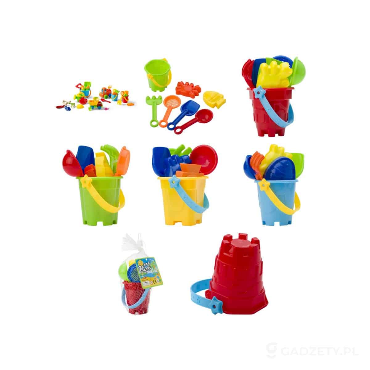 AXP-V8649-wariant-watermark Zestaw plażowy, wiaderko – zdjęcia produktu