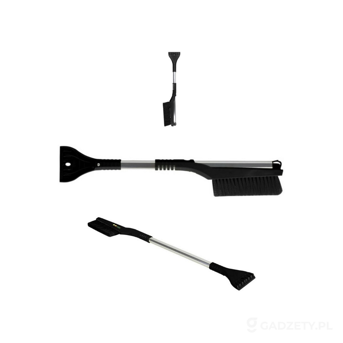 AXP-V9702-wariant-watermark Skrobaczka i miotła do odgarniania śniegu, teleskopowy uchwyt (max. 88 cm) | Ethel – zdjęcia produktu