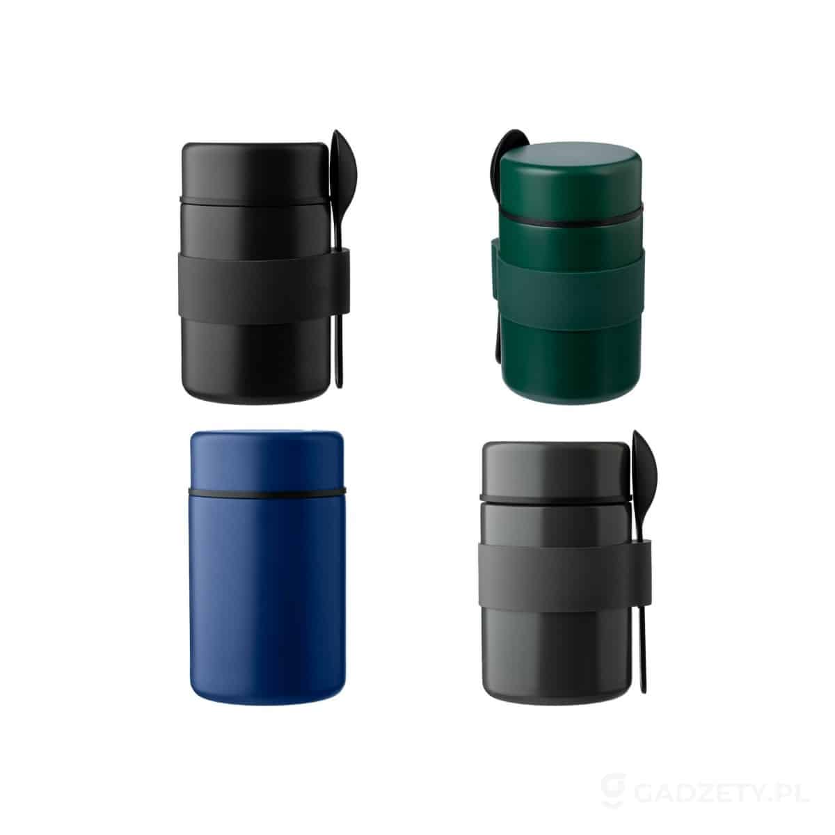 AXP-VA135-kolorow-watermark Termiczny pojemnik na żywność 460 ml z łyżeczką – dostępne kolory