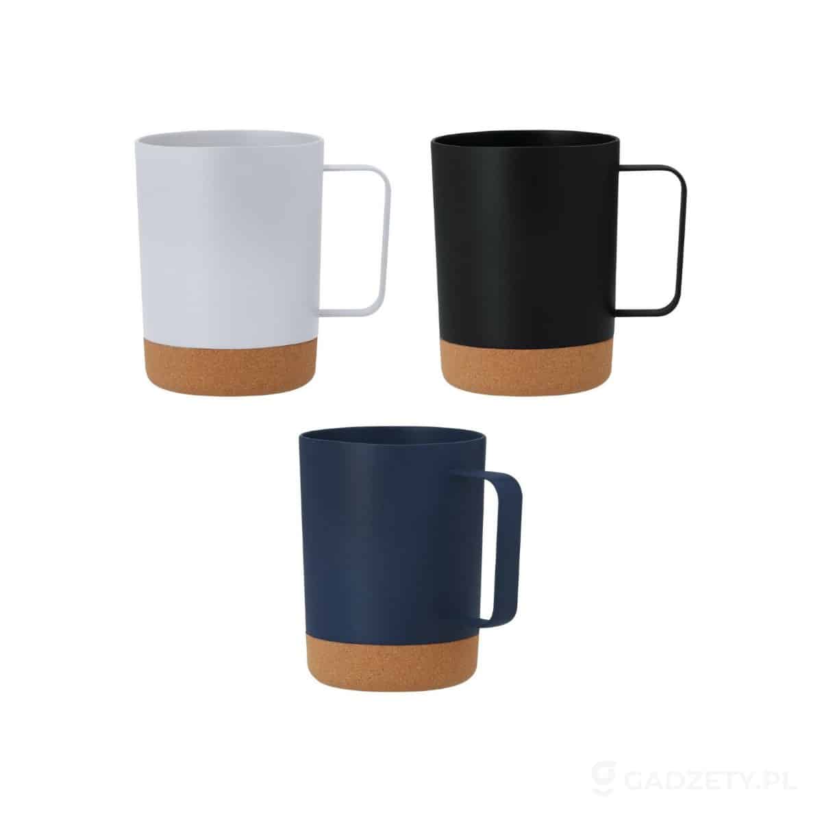AXP-VA256-kolorow-watermark Kubek 400 ml z korkowym elementem – dostępne kolory