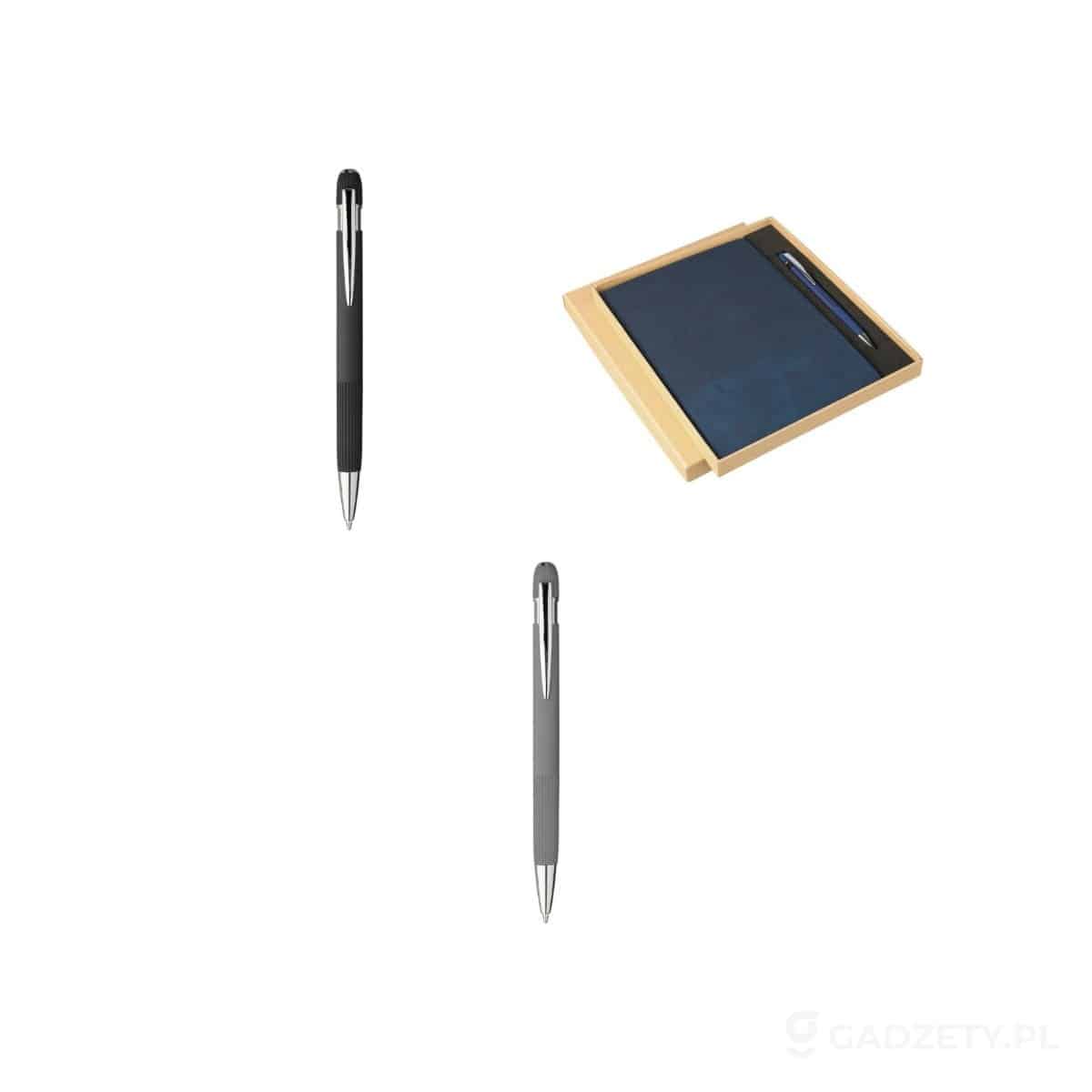 AXP-VA590-kolorow-watermark Notatnik ok. A5 z długopisem – dostępne kolory