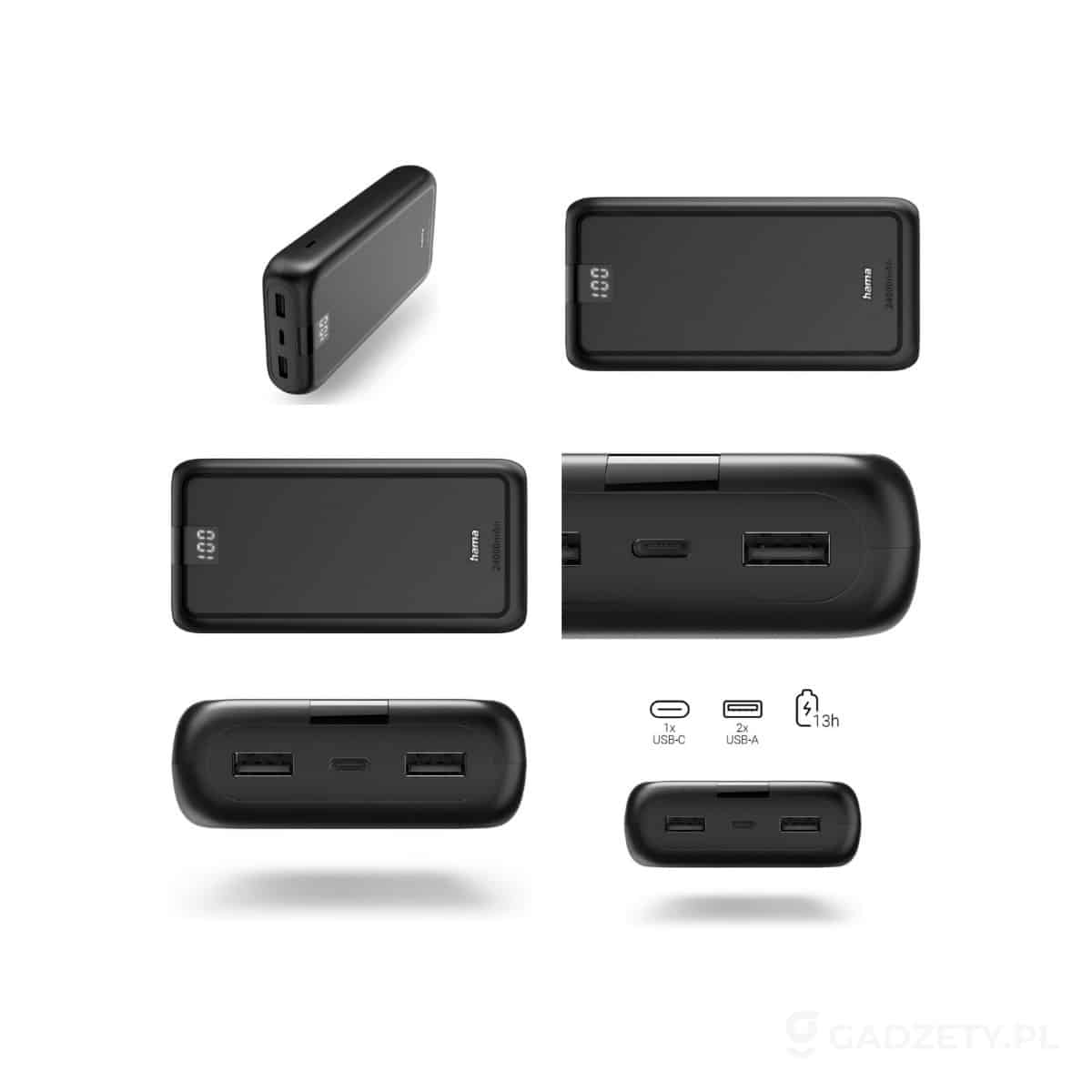 AXP-VH027-wariant-watermark Power bank 24000 mAh Hama Power Pack Performance – zdjęcia produktu