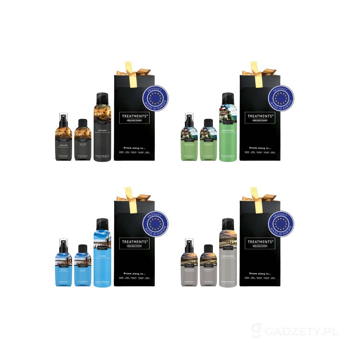 Zestaw kosmetyków Small TREATMENTS – dostępne kolory