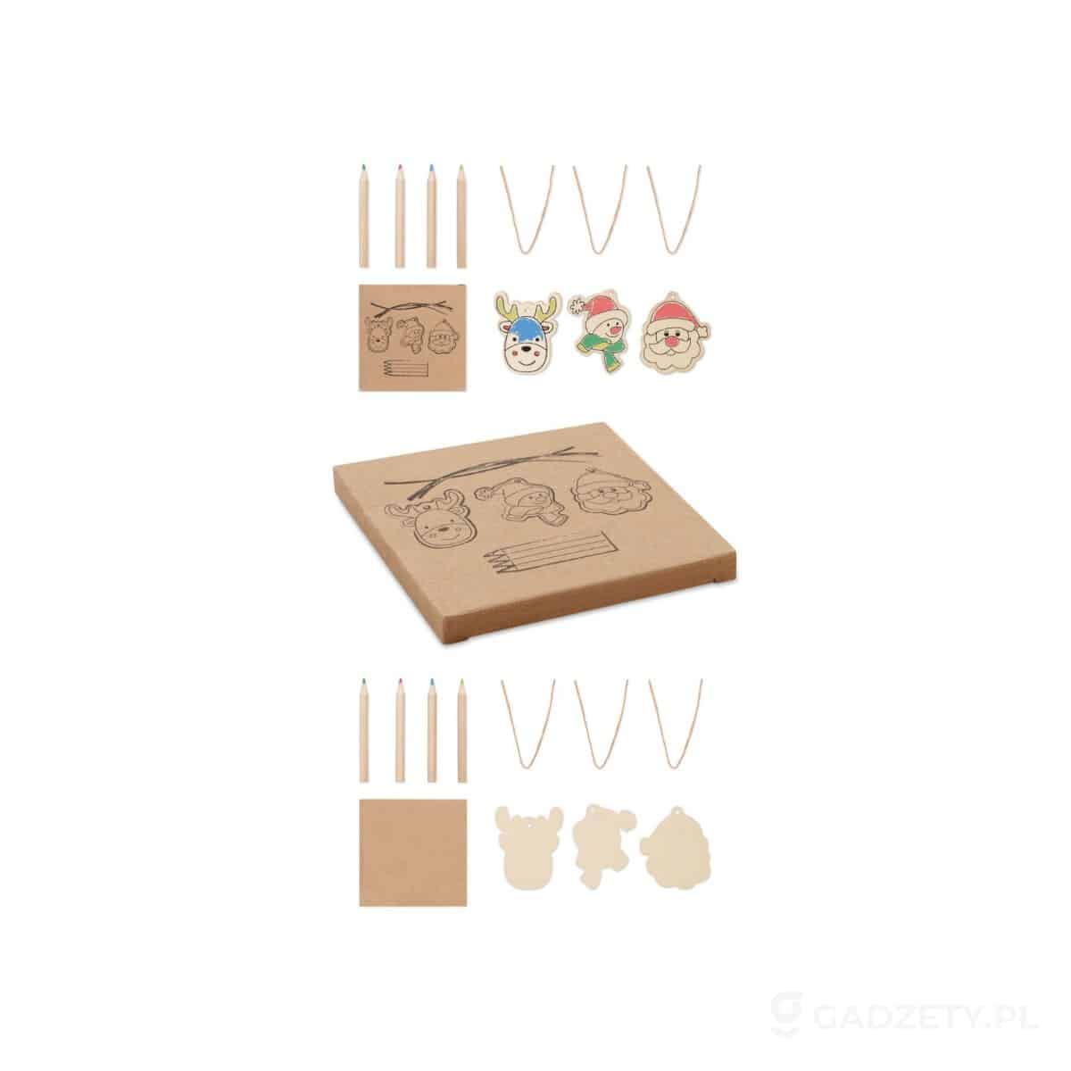 CX1535-wariant-watermark Drewniane ozdoby do rysowania FUNCOOL – zdjęcia produktu