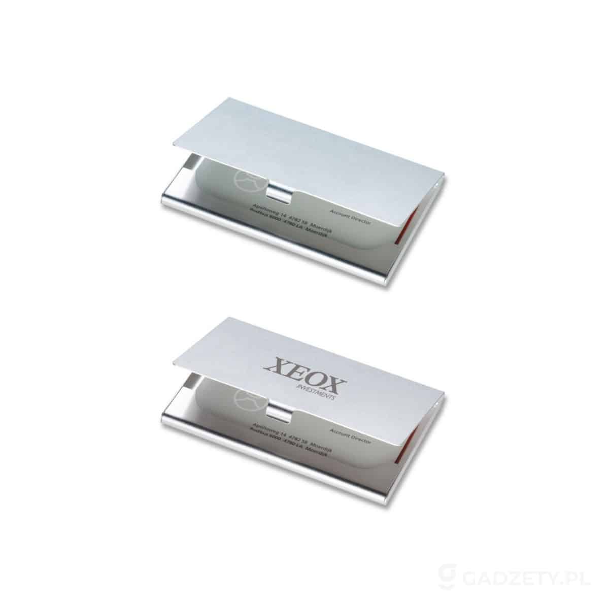 Aluminiowy wizytownik EPSOM – zdjęcia produktu