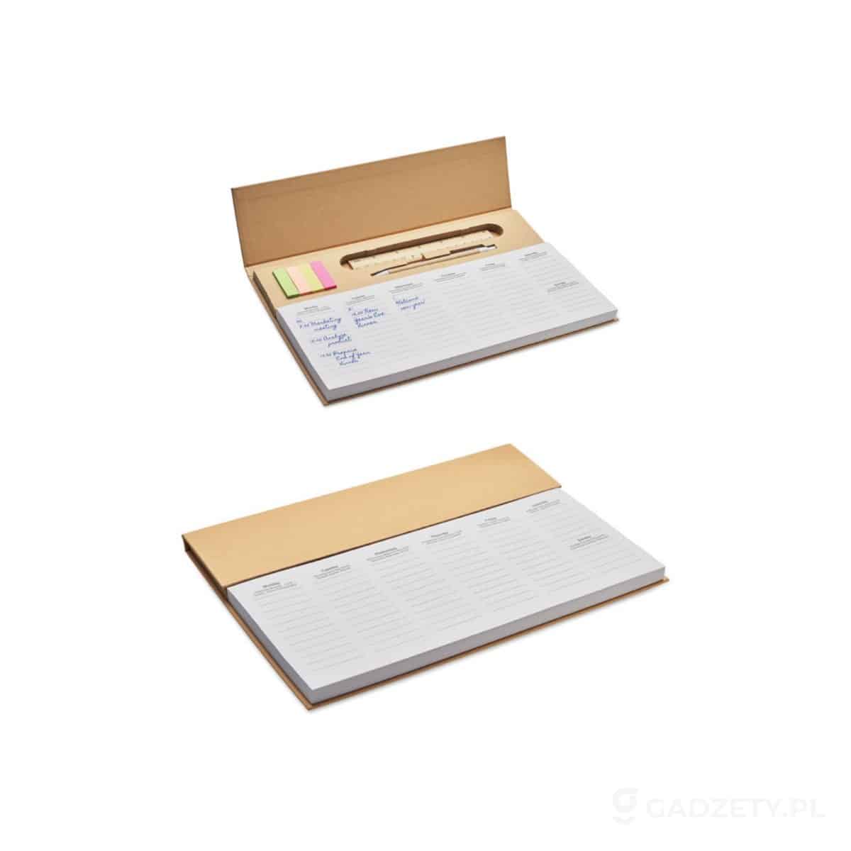 MO2289-wariant-watermark Tygodniowy planer biurkowy MEMWEEK – zdjęcia produktu