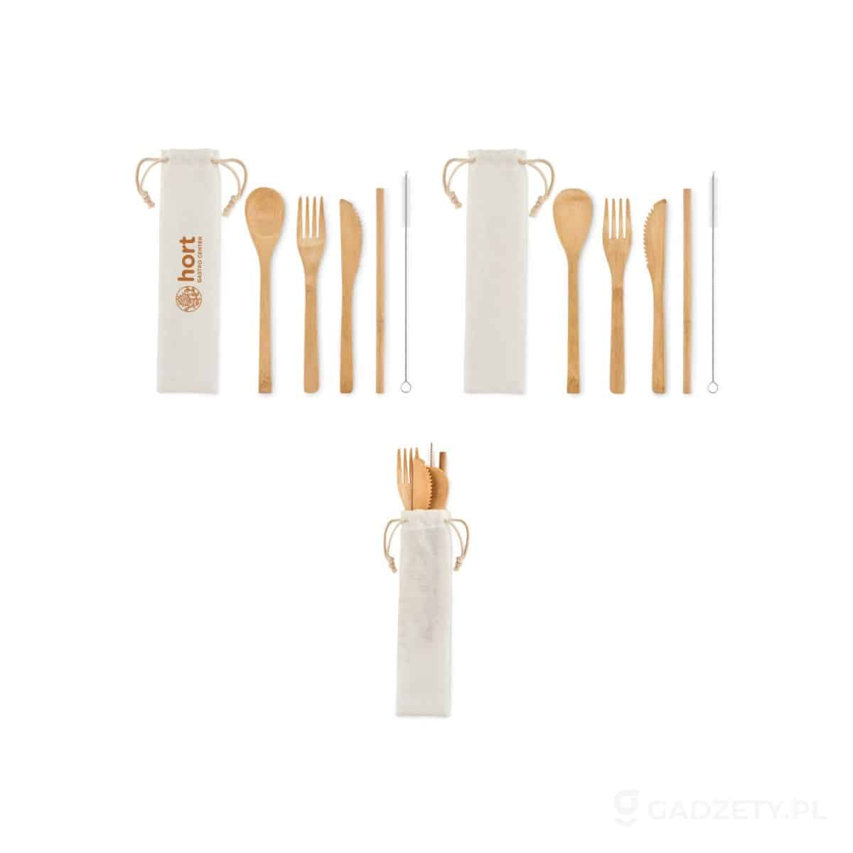 MO6121-wariant-watermark Bambusowe sztućce + słomka SETSTRAW – zdjęcia produktu