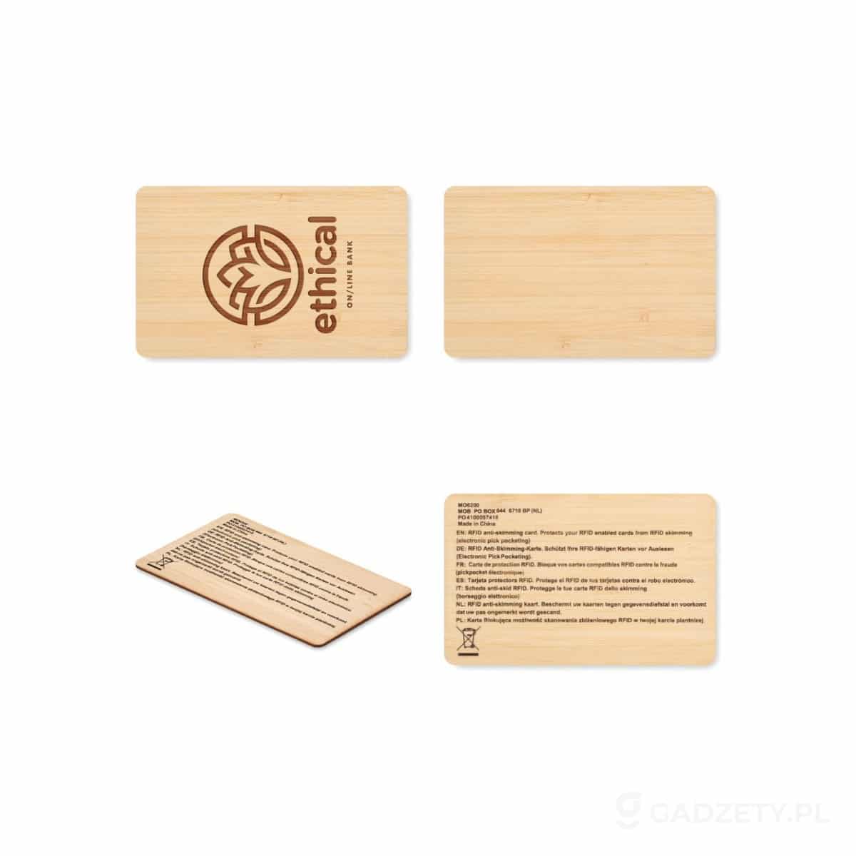 MO6200-wariant-watermark Karta RFID wykonana z bambusa CUSTOS + – zdjęcia produktu
