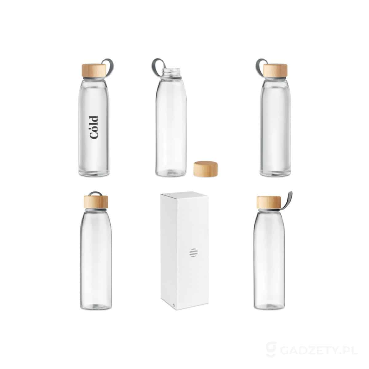 MO6246-wariant-watermark Butelka szklana 500 ml FJORD WHITE – zdjęcia produktu