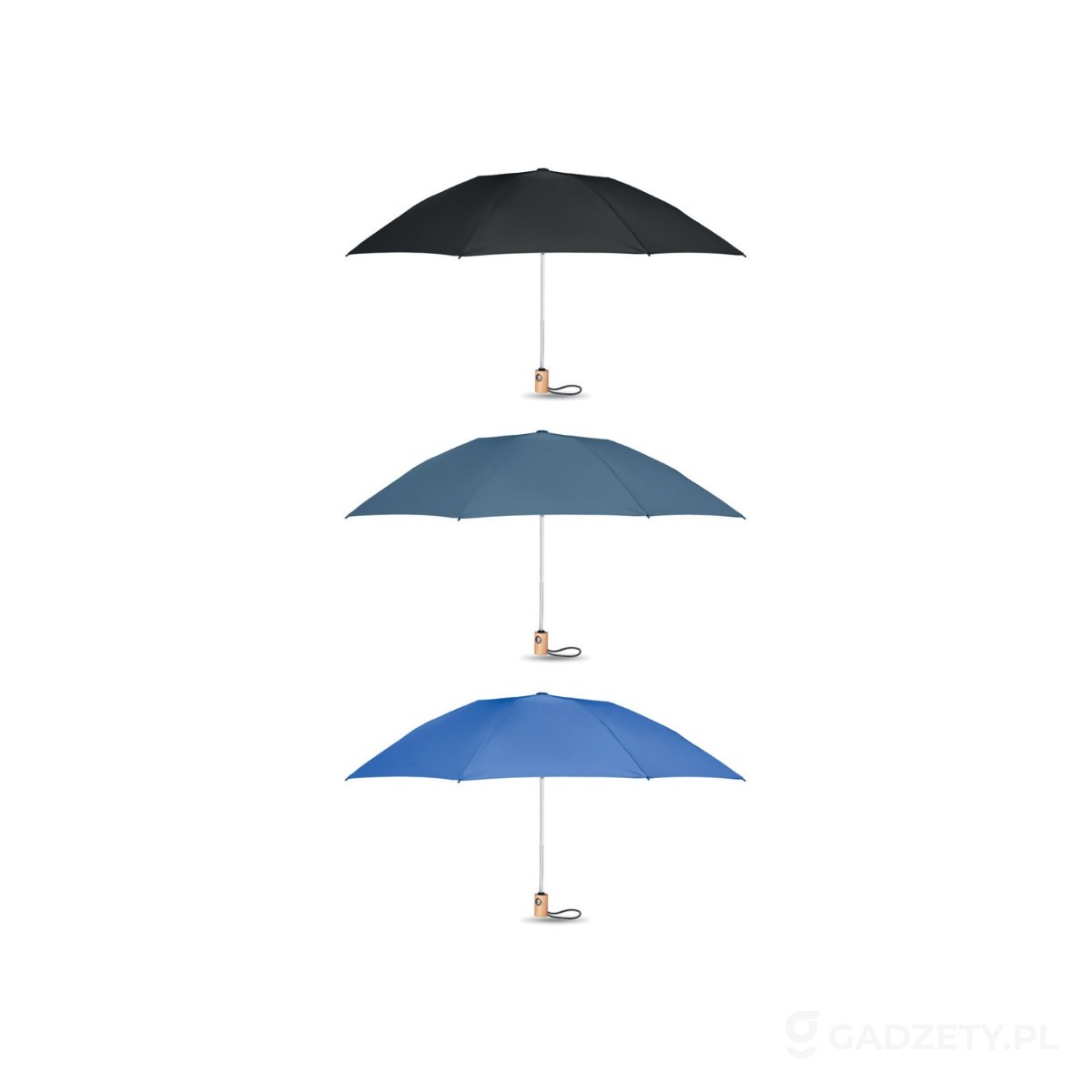 MO6265-kolorow-watermark Parasol 23 cale 190T RPET LEEDS – dostępne kolory