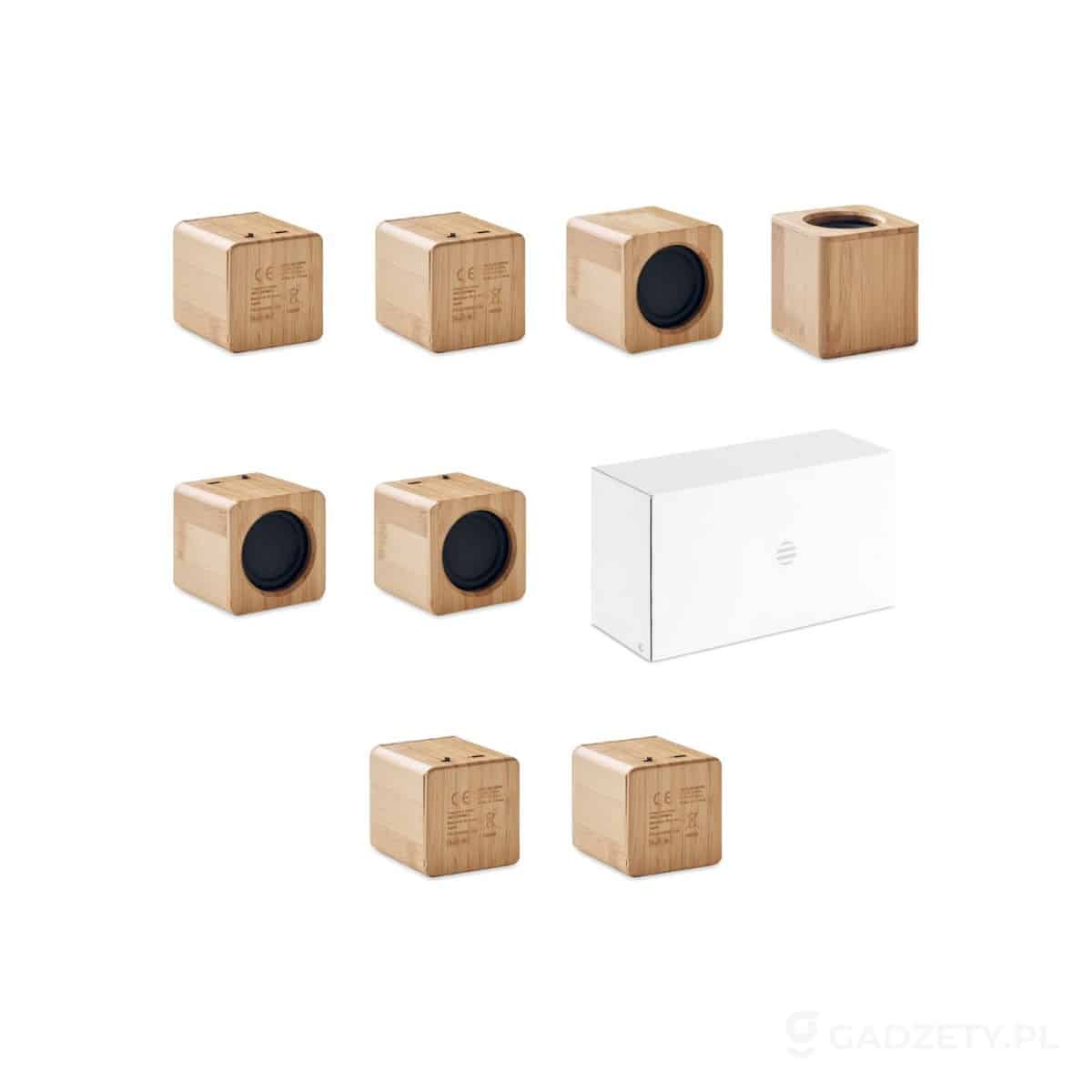 MO6389-wariant-watermark Zestaw bambusowych głośników AUDIO SET – zdjęcia produktu