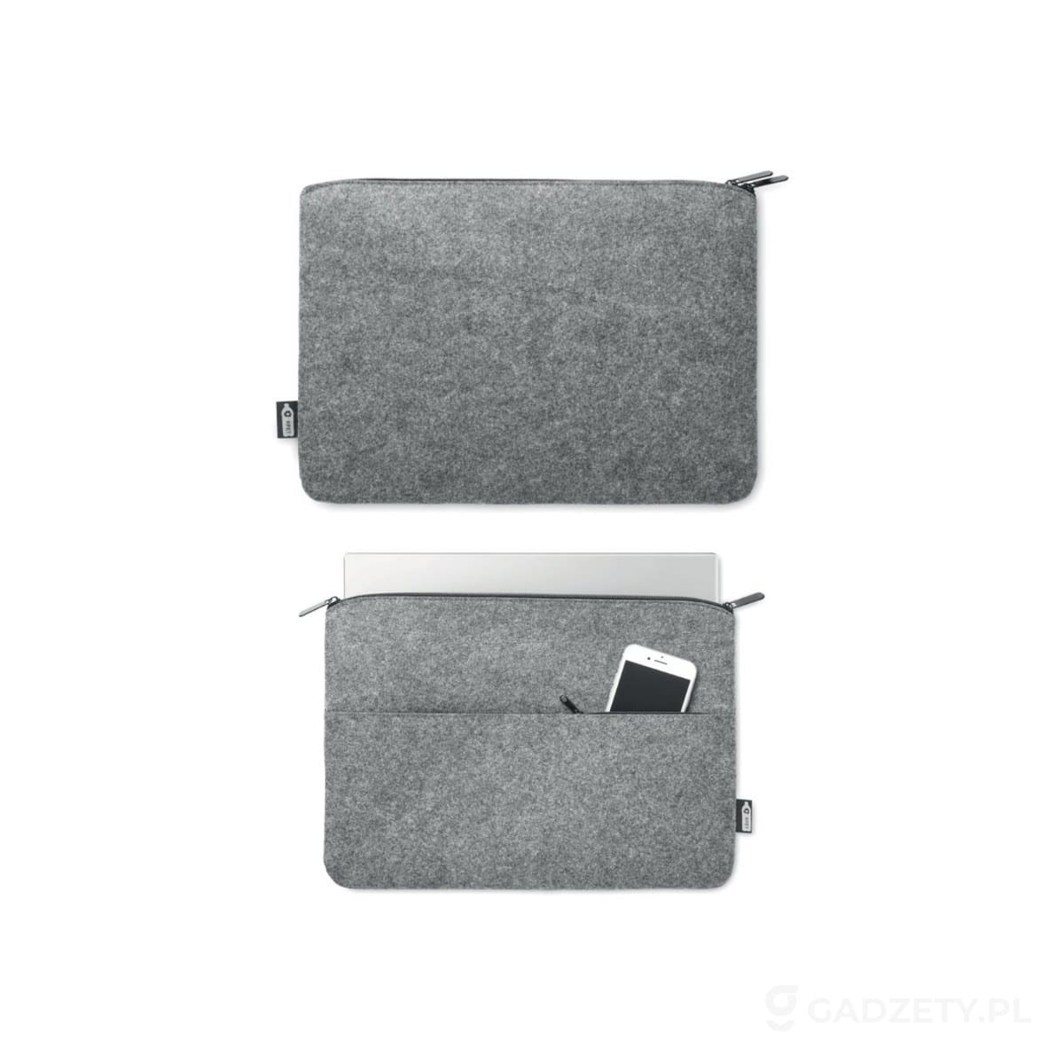 MO6419-wariant-watermark Torba na laptopa z filcu RPET TOPLO – zdjęcia produktu