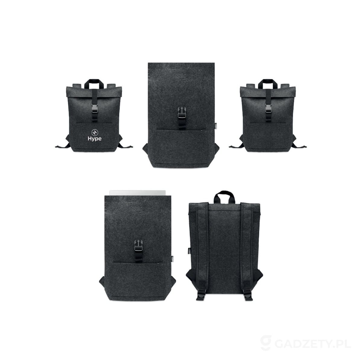 MO6456-wariant-watermark Plecak z filcu RPET INDICO PACK – zdjęcia produktu