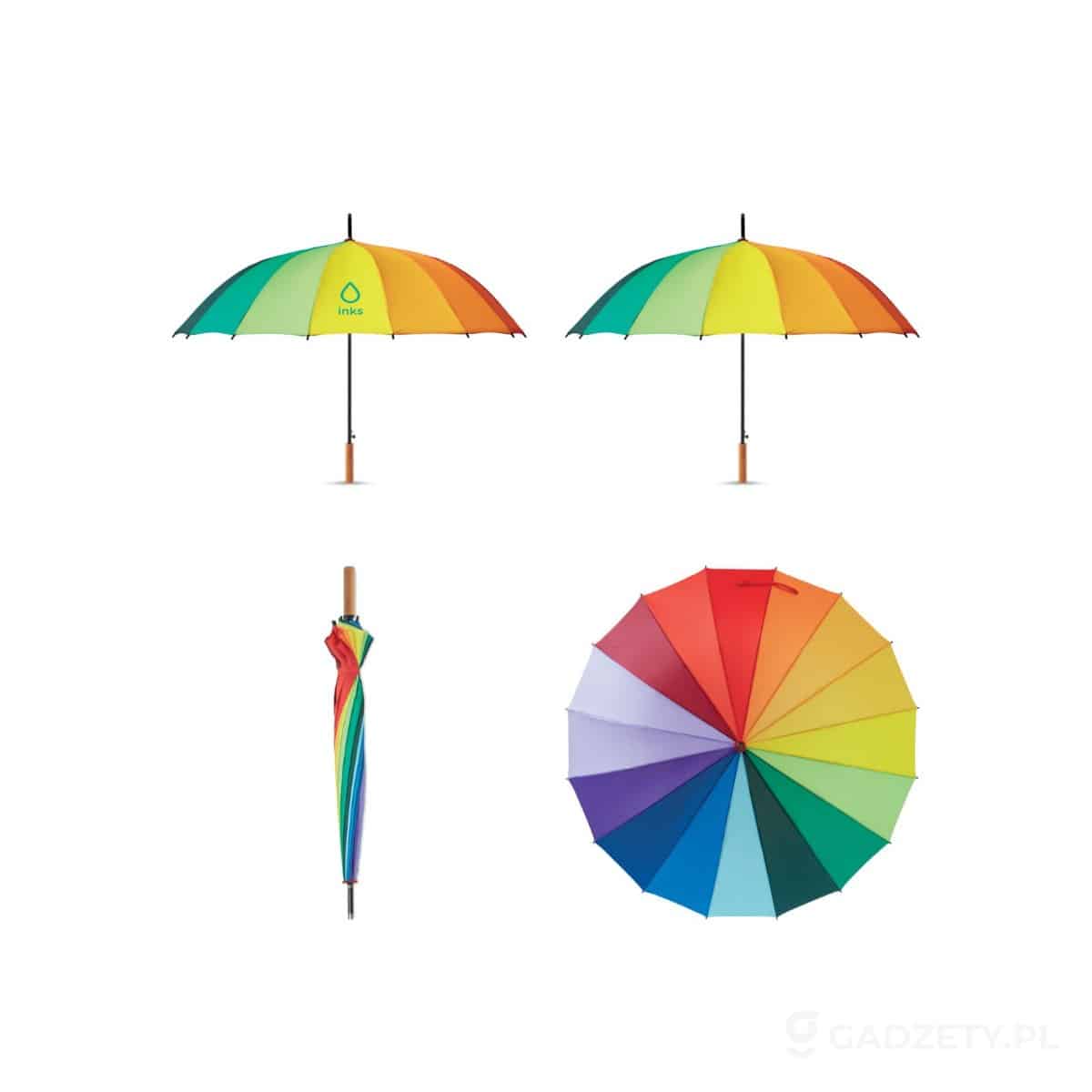 MO6540-wariant-watermark Tęczowy parasol 27 cali BOWBRELLA – zdjęcia produktu