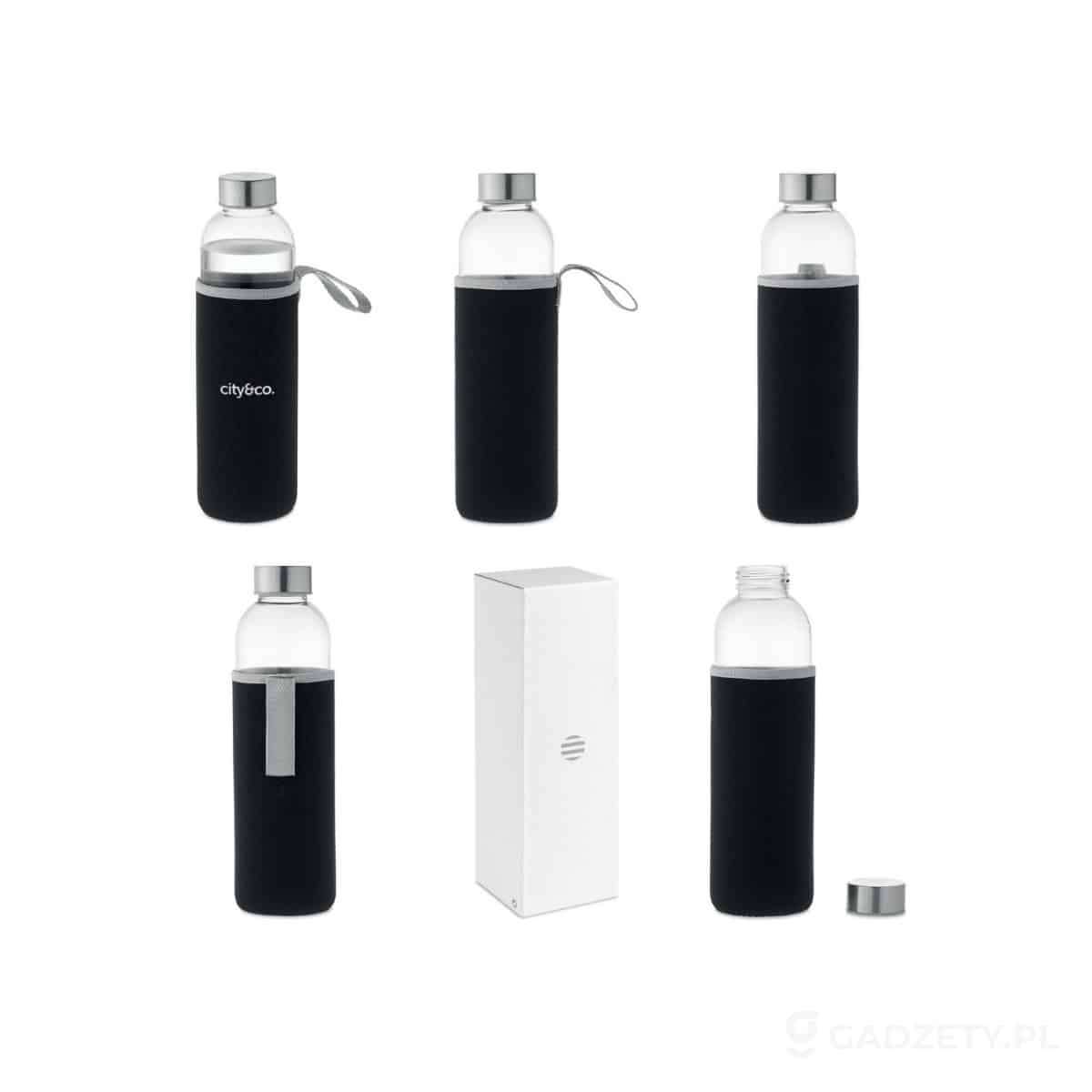MO6545-wariant-watermark Szklana butelka w etui 750ml UTAH LARGE – zdjęcia produktu
