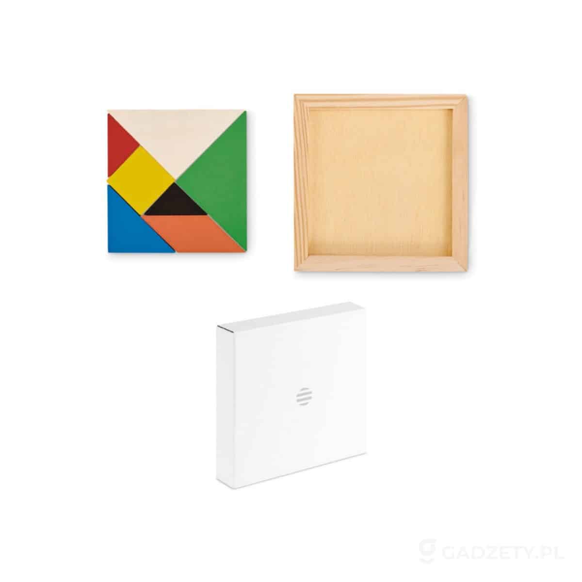 Drewniane puzzle Tangram TANGRAM – zdjęcia produktu