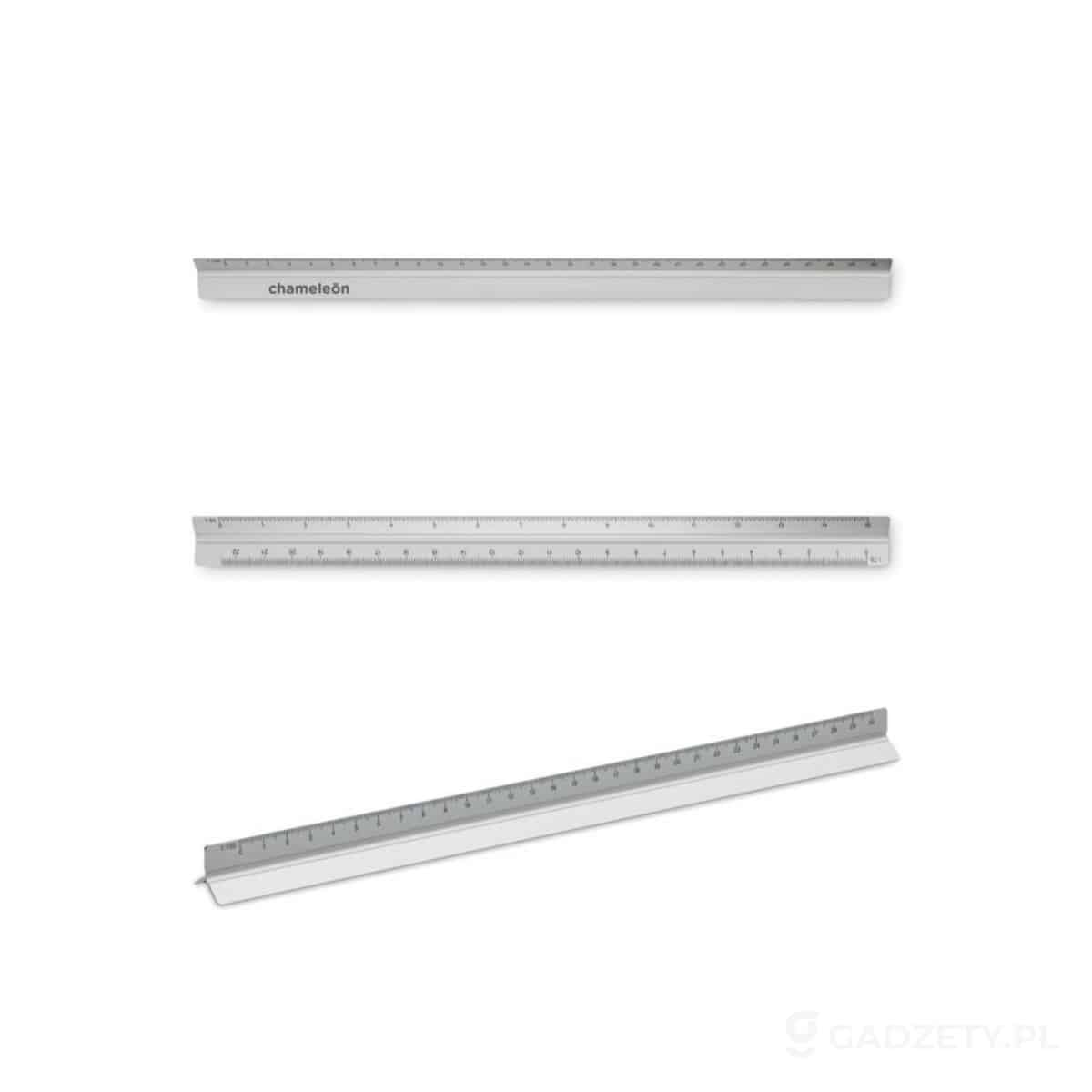 MO6698-wariant-watermark Linijka 30cm z aluminium TRIA – zdjęcia produktu