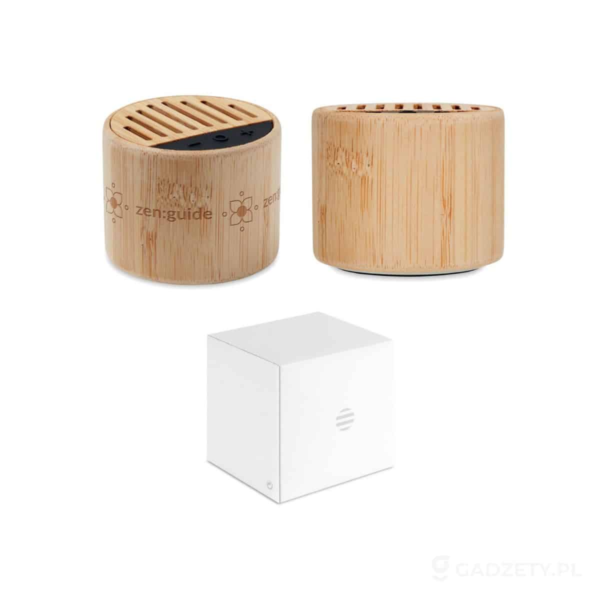 MO6818-wariant-watermark Bambusowy głośnik bezprzew. ROUND LUX – zdjęcia produktu
