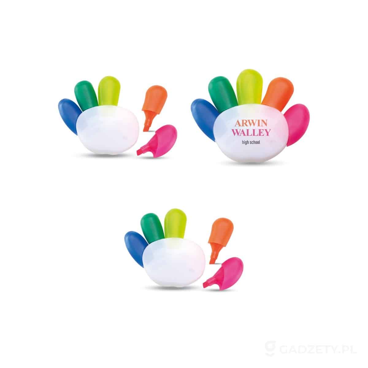 MO7448-wariant-watermark Zakreślacz, 5 kolorów COLORE – zdjęcia produktu