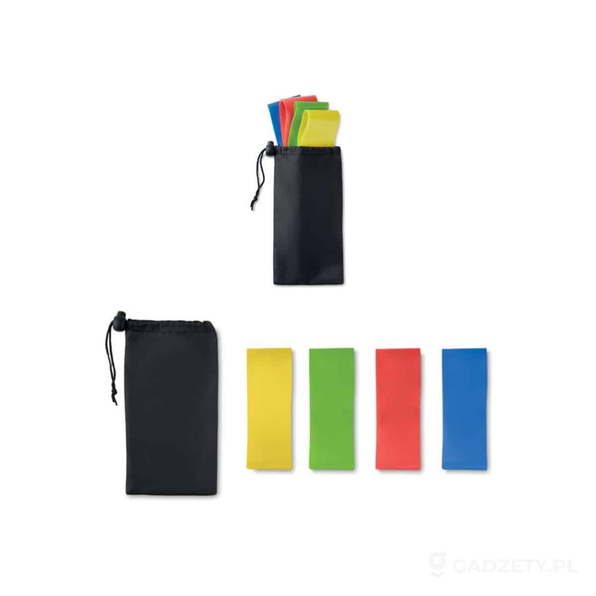 MO9987-wariant-watermark Zestaw 4 opasek fitness TPE FITBAND – zdjęcia produktu