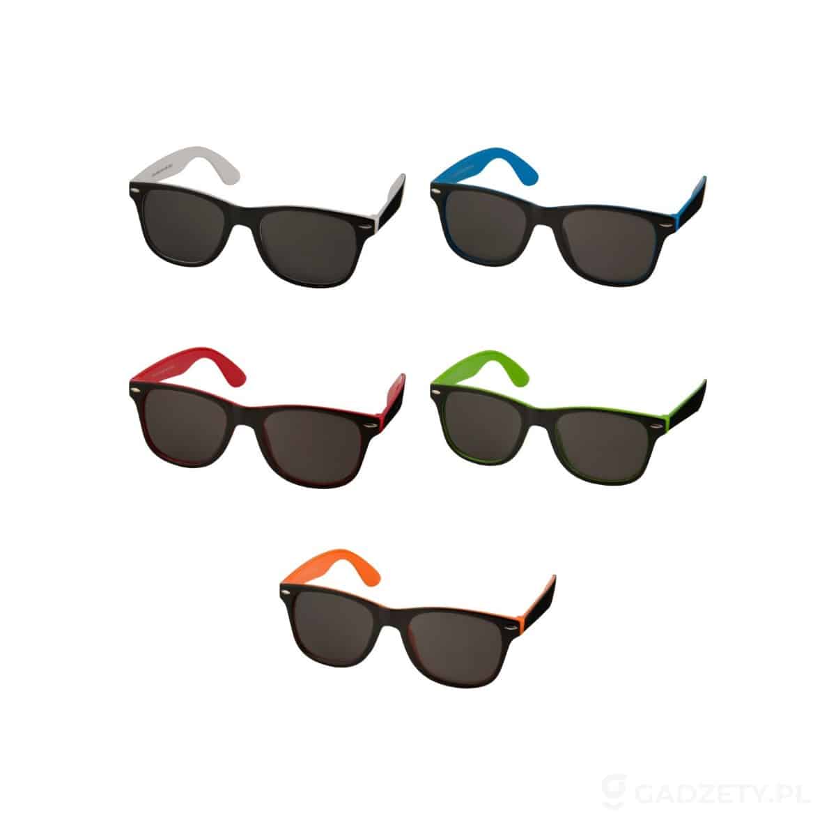 PFC-100500-kolorow-watermark Okulary przeciwsłoneczne Sun Ray z dwoma kolorowymi wstawkami – dostępne kolory