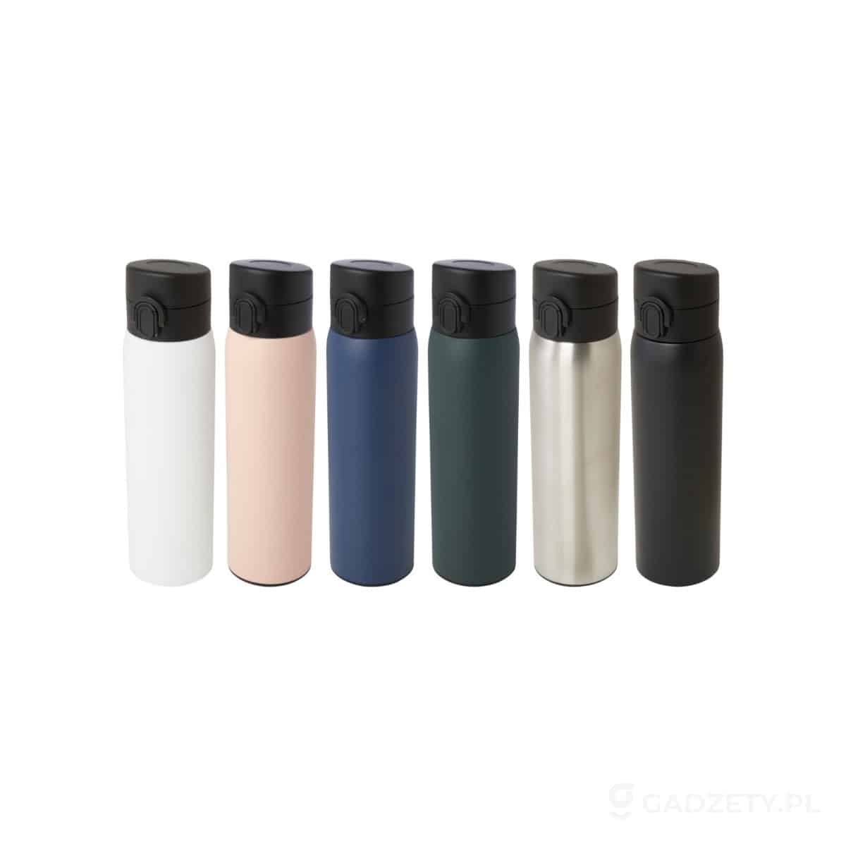 PFC-100788-kolorow-watermark Sika izolowany termos o pojemności 450 ml wykonany ze stali nierdzewnej pochodzącej z recyklingu z certyfikatem RCS – dostępne kolory