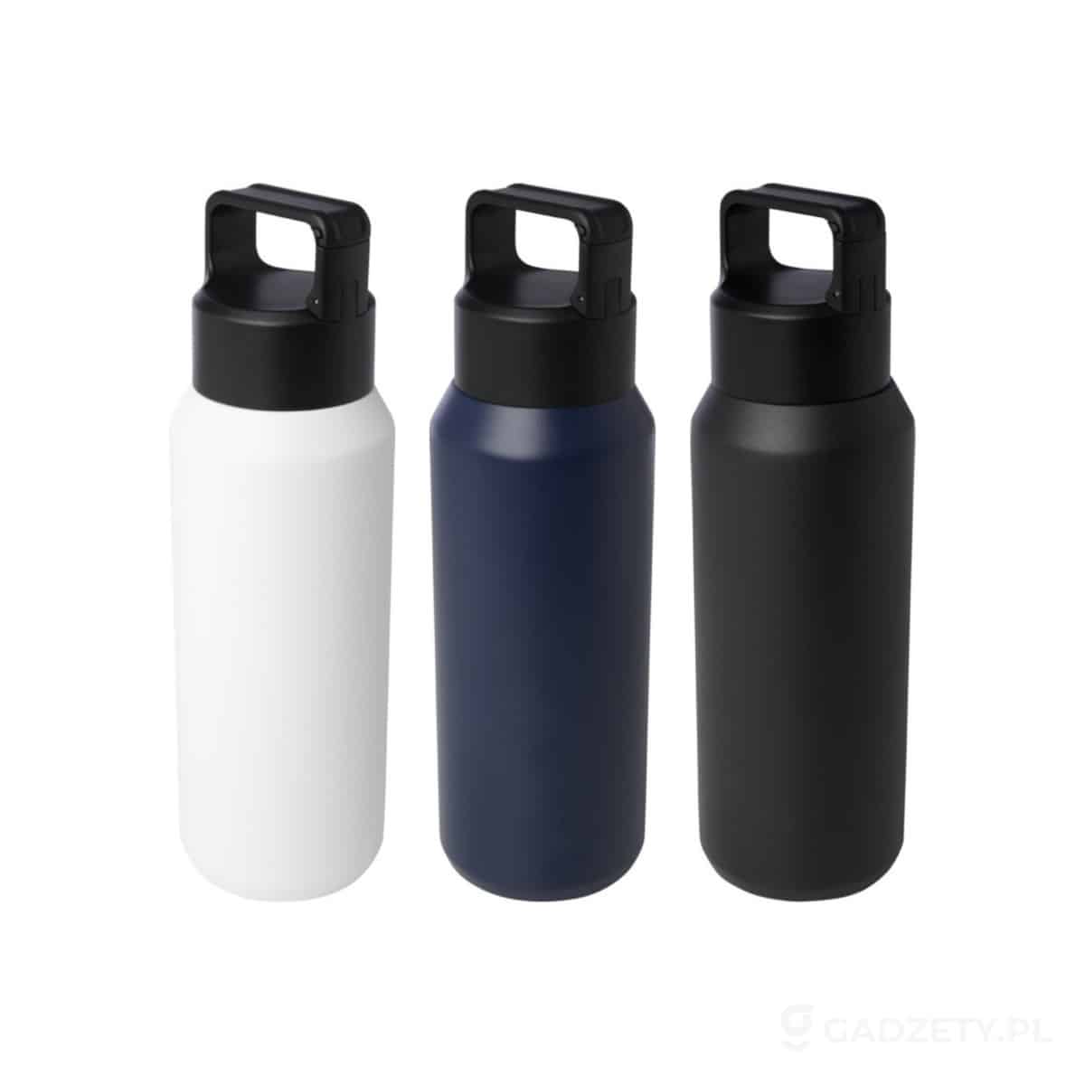 PFC-100841-kolorow-watermark Butelka Astra z recyklingowanej stali nierdzewnej, z miedzianą izolacją próżniową o pojemności 600 ml, z certyfikatem RCS, przystosowana do napojów gazowanych – dostępne kolory