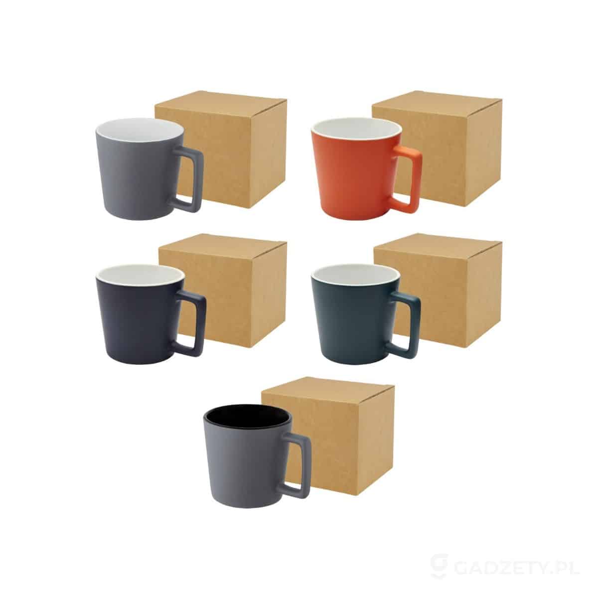 PFC-100900-kolorow-watermark Cali Kubek ceramiczny o pojemności 370 ml z matowym wykończeniem – dostępne kolory