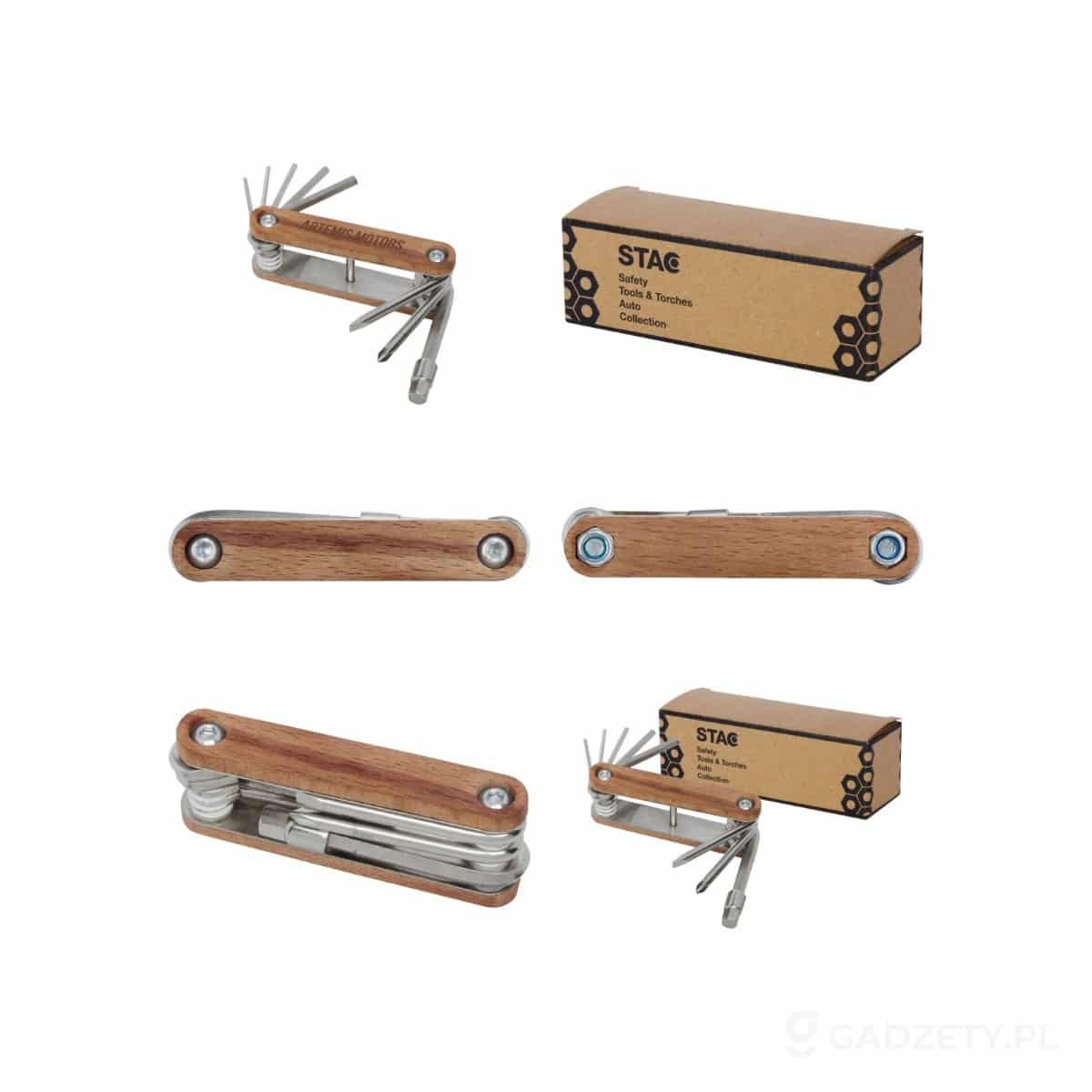 PFC-104509-wariant-watermark 8-funkcyjne drewniane rowerowe narzędzie multi-tool Fixie – zdjęcia produktu