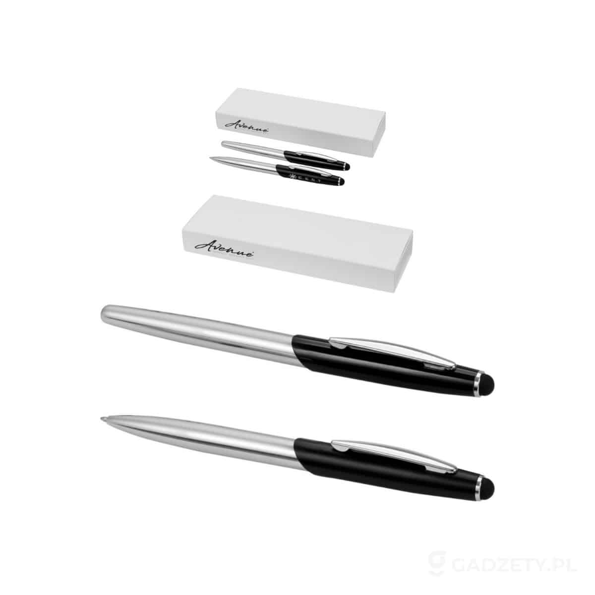 PFC-106670-wariant-watermark Długopis ze stylusem i pióro kulkowe Geneva – zdjęcia produktu