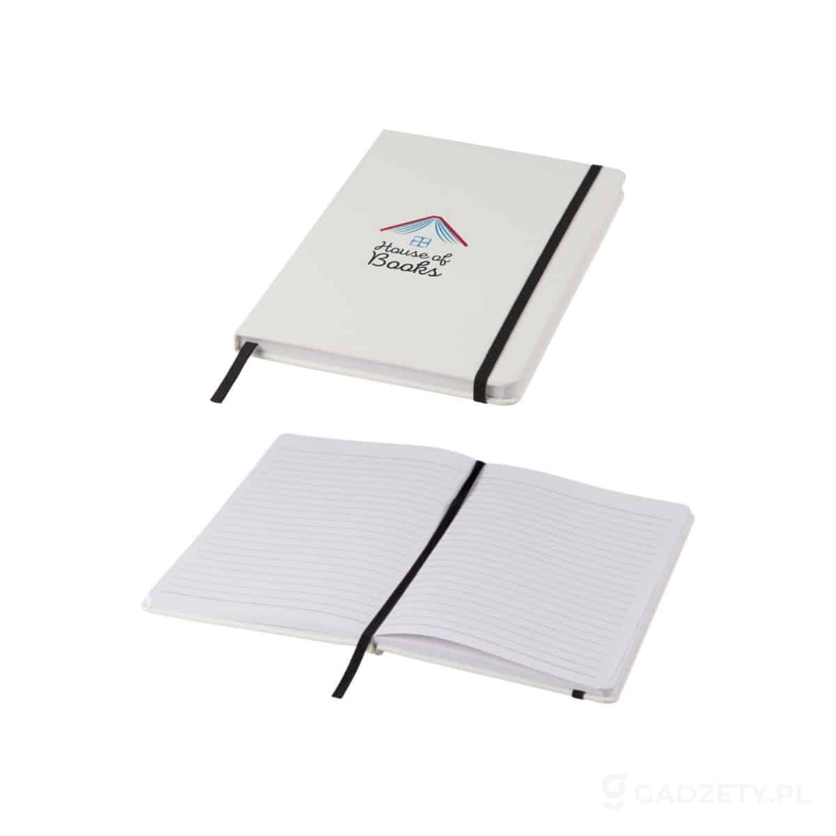 PFC-107135-wariant-watermark Biały notes A5 Spectrum z kolorowym paskiem – zdjęcia produktu