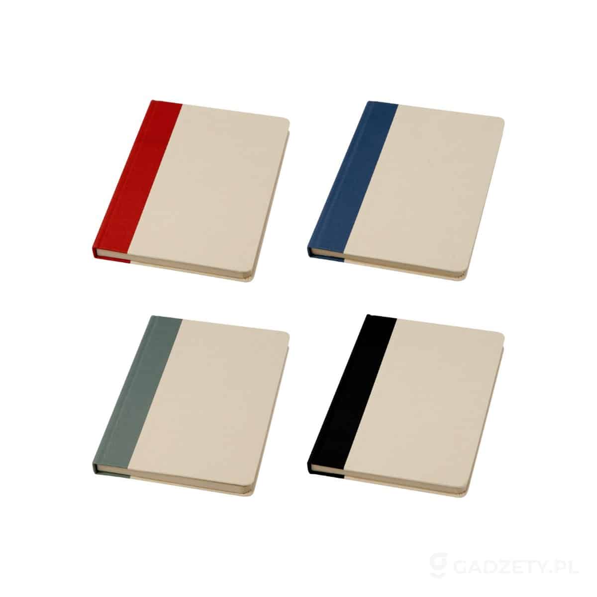 PFC-107923-kolorow-watermark Liliana notatnik A5 w twardej okładce z tworzywa sztucznego pochodzącego z trzciny cukrowej – dostępne kolory