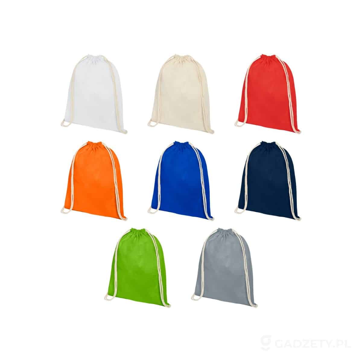 PFC-120575-kolorow-watermark Plecak Oregon wykonany z bawełny o gramaturze 140 g/m² ze sznurkiem ściągającym – dostępne kolory
