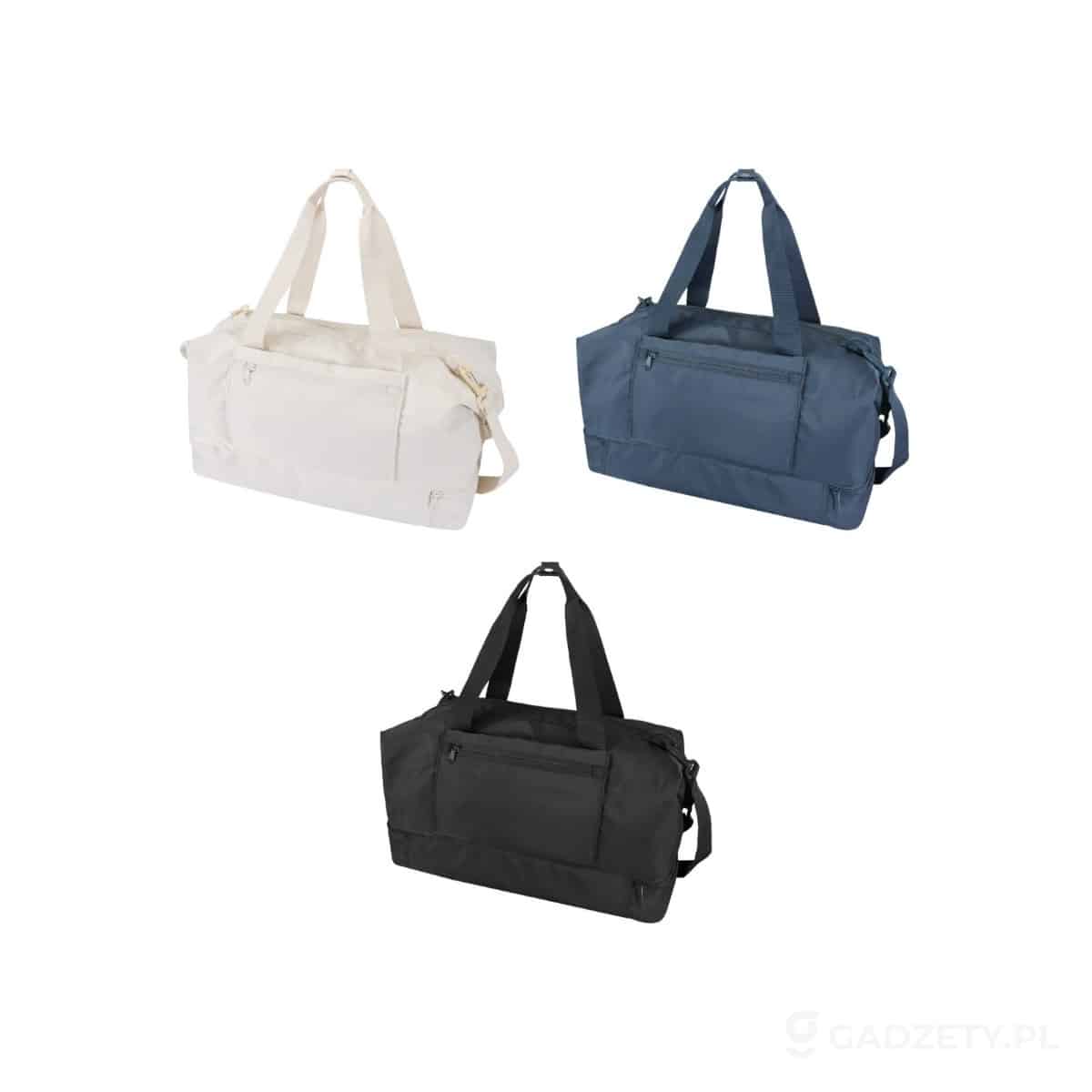 PFC-120763-kolorow-watermark Trip Aware™, torba podróżna wykonana z materiałów z recyklingu, 42 l – dostępne kolory