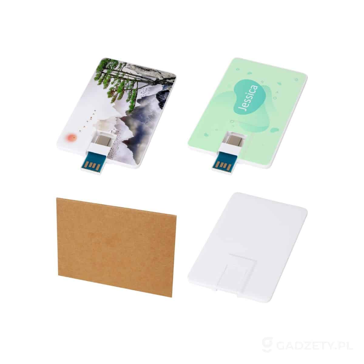 Duo Slim 32 GB dysk USB z portem typu C i USB-A 3.0 – zdjęcia produktu