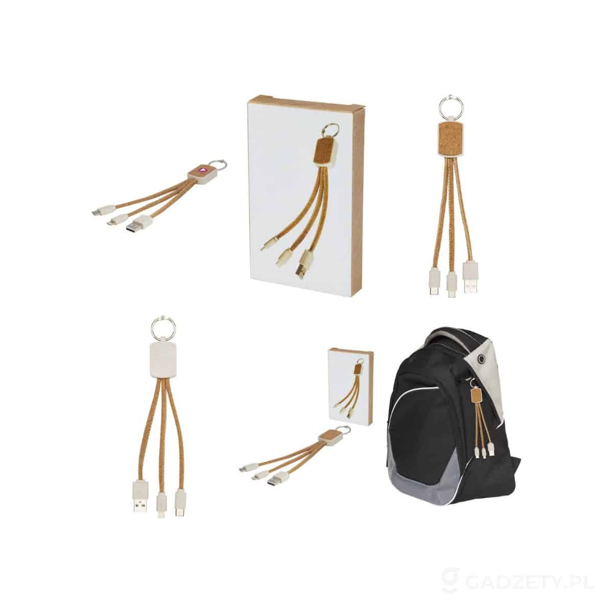PFC-124294-wariant-watermark Bates słoma pszeniczna i korek, kabel do ładowarki 3 w 1 – zdjęcia produktu