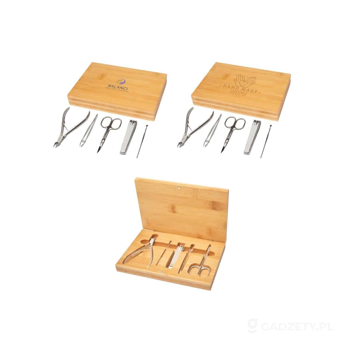 PFC-126198-wariant-watermark Ladia 5-częściowy zestaw do manicure z bambusa – zdjęcia produktu