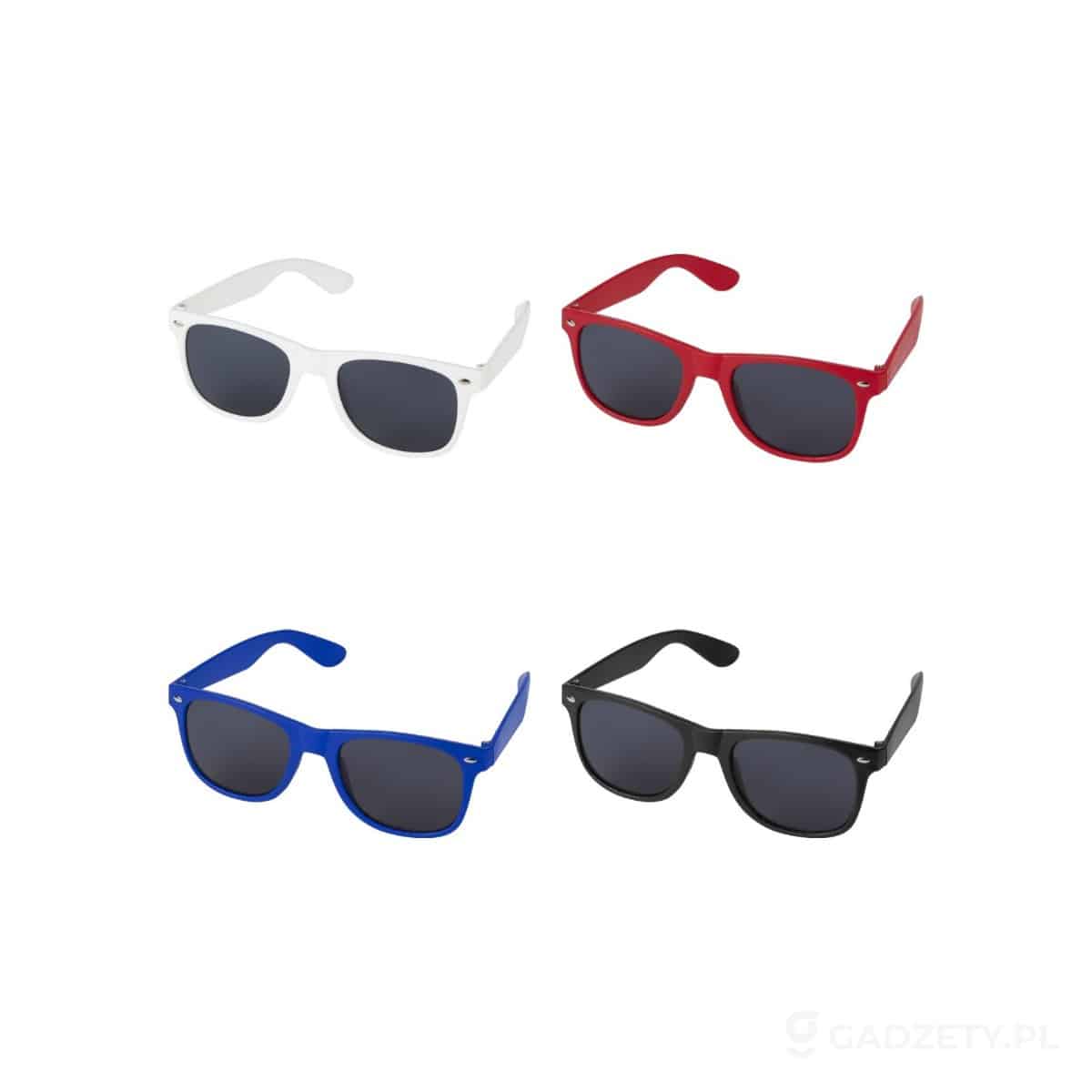 PFC-127026-kolorow-watermark Sun Ray okulary przeciwsłoneczne z tworzywa sztucznego pochodzącego z recyklingu – dostępne kolory